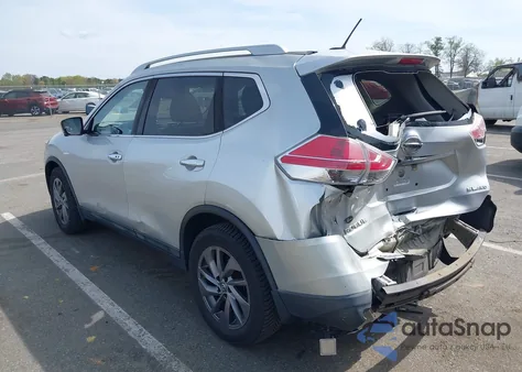 2016 Nissan Rogue Sl from USA, damaged, VIN 5N1AT2MV8GC752272